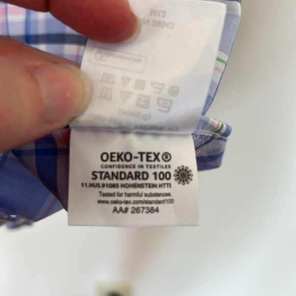 Lauren Ralph Lauren Black Label men’s long sleeve plaid button down size 2XL - Picture 7 of 10